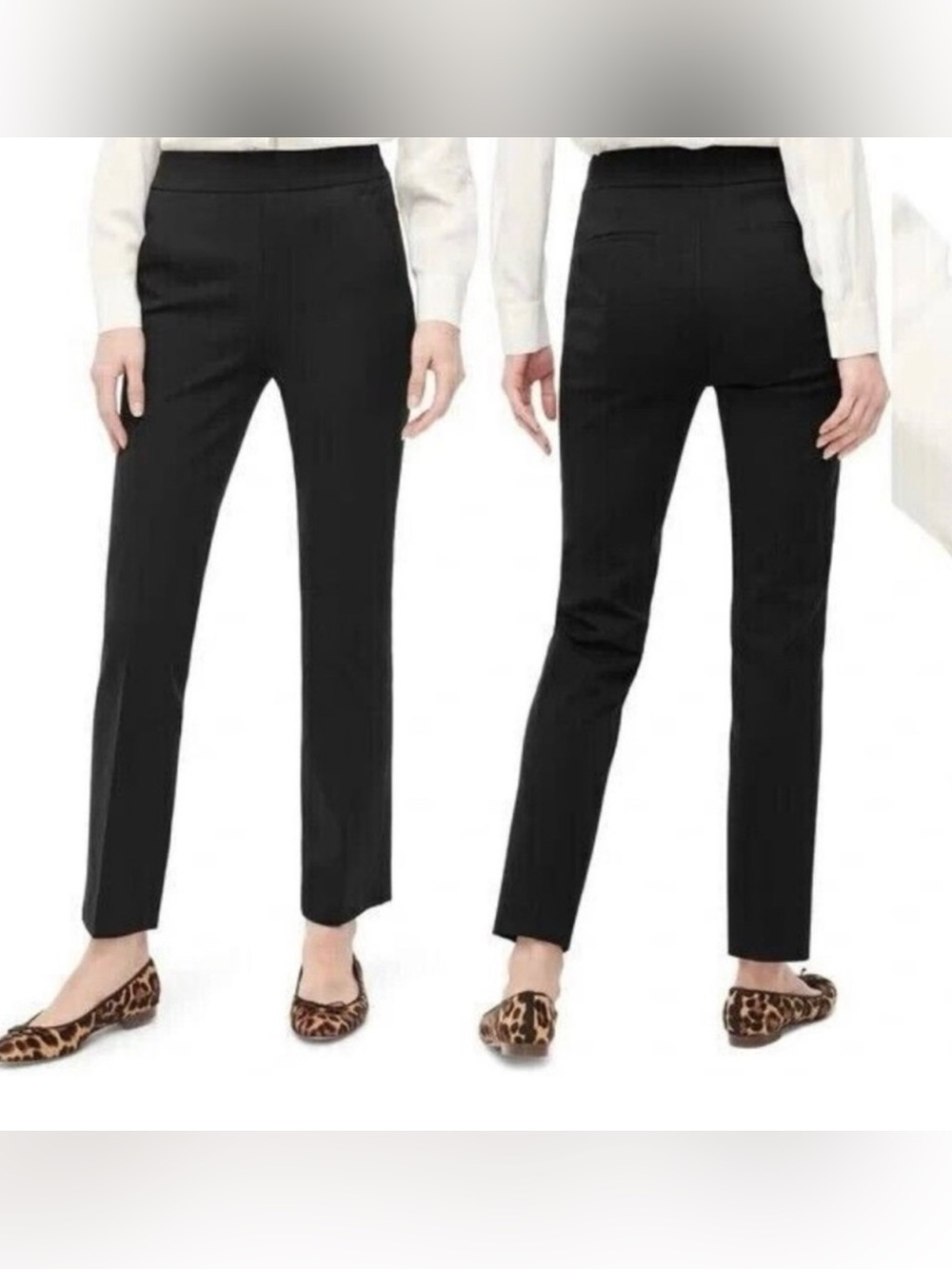 J.Crew‎ Remi Black Trousers Pants Womens Size US 2
